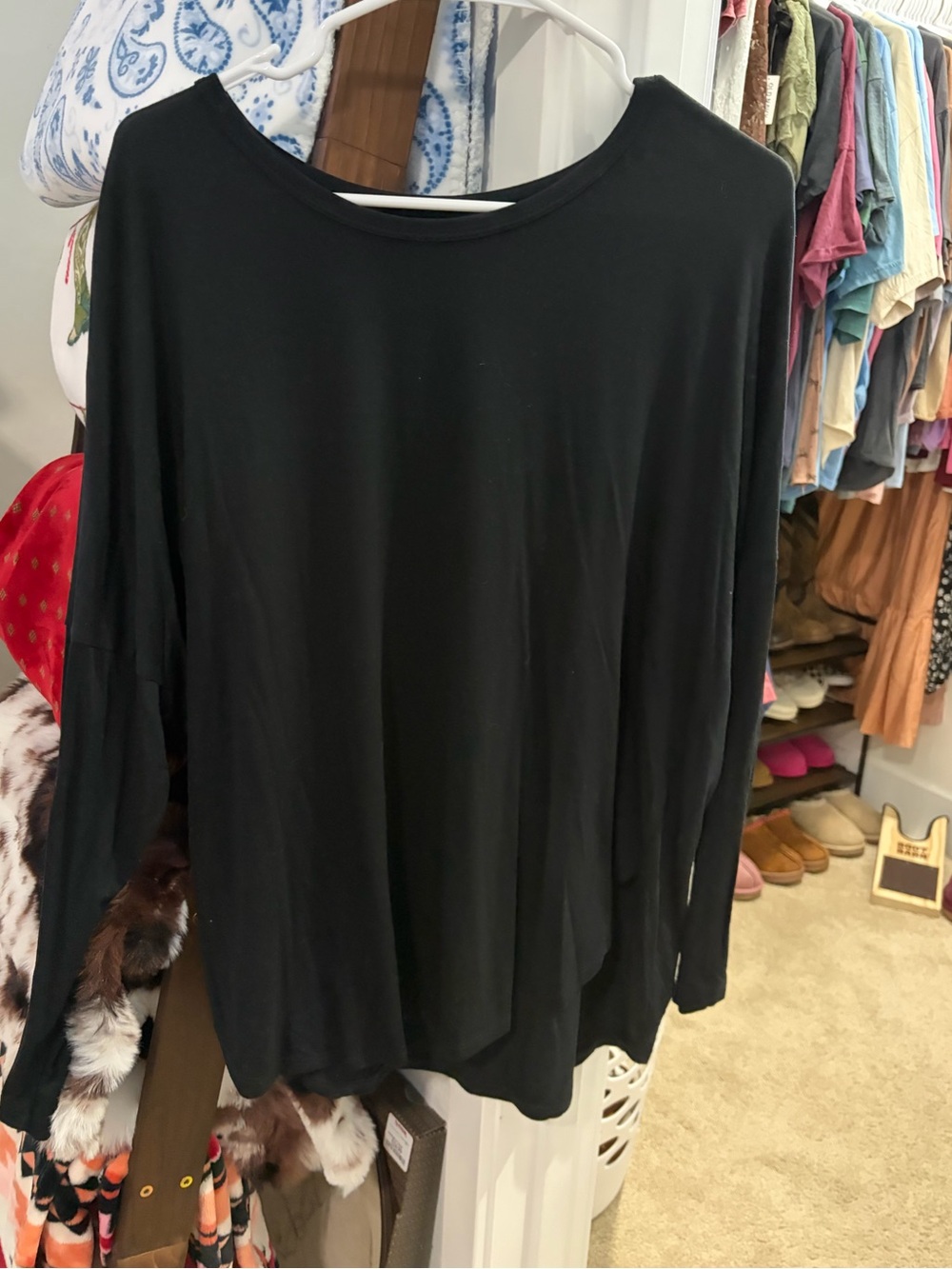 SHEIN black long sleeve